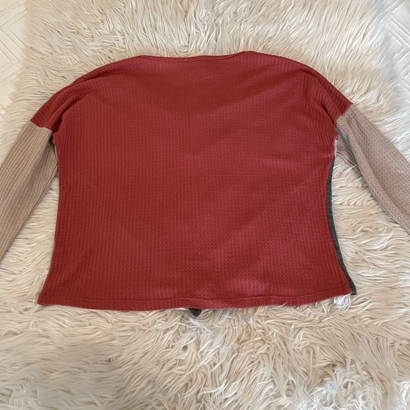 Paper Crane | Tie Front Top - Picture 11 of 12